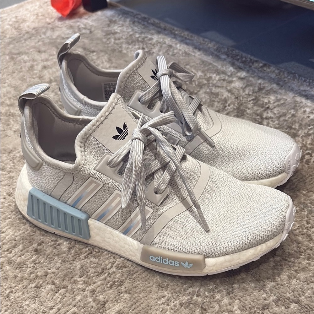 Adidas Light Gray NMD Sneakers